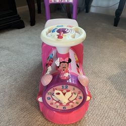 Minnie Mouse Ride And Push 