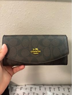 Slim Envelope Wallet in Signature Canvas
