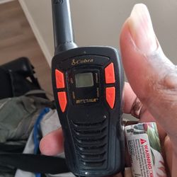 Two Cobra Walkie Talkies