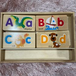 Mellisa And Doug ABC Picture Board Puzzle 