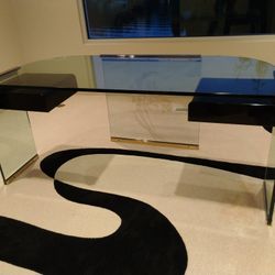 Pace Collection Executive Desk Leon Rosen Mezzaluna Very Nice