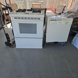 STILL HERE. Whirlpool Stove/GE Dishwasher