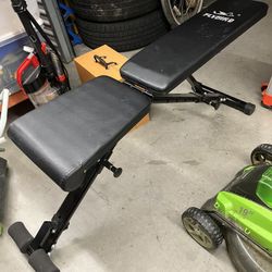 FLYBIRD Weight Bench, Adjustable Strength Training Bench for Full Body Workout with Fast Folding-New Version