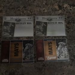 2007&2008 Donruss Willie Mays