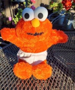 Vintage Tickle Me Baby Talking And Moving  ELMO Still Works