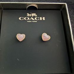 Coach Gold Earrings