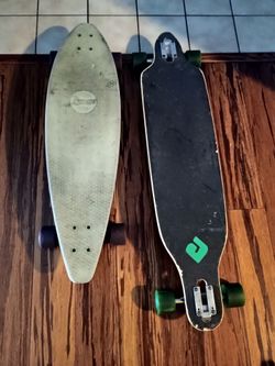 Penny Board and drop through board