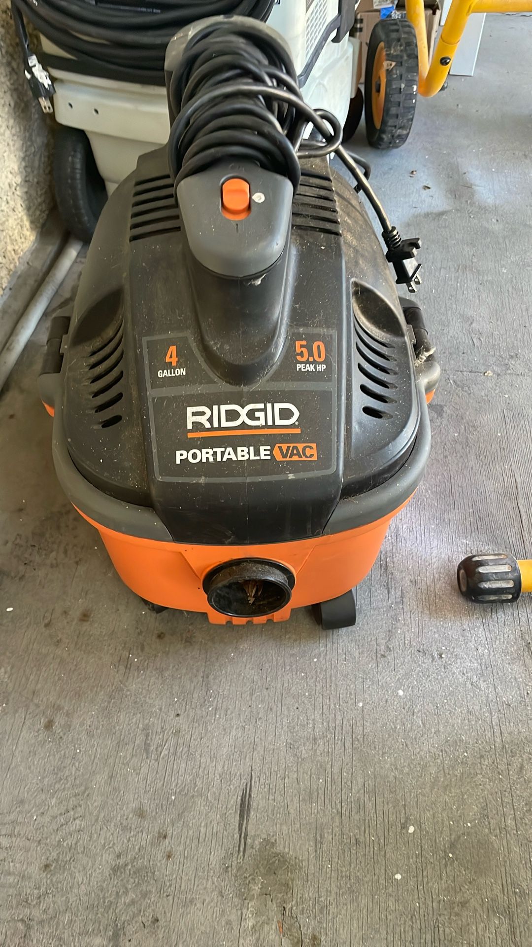 Ridgid Vacuum