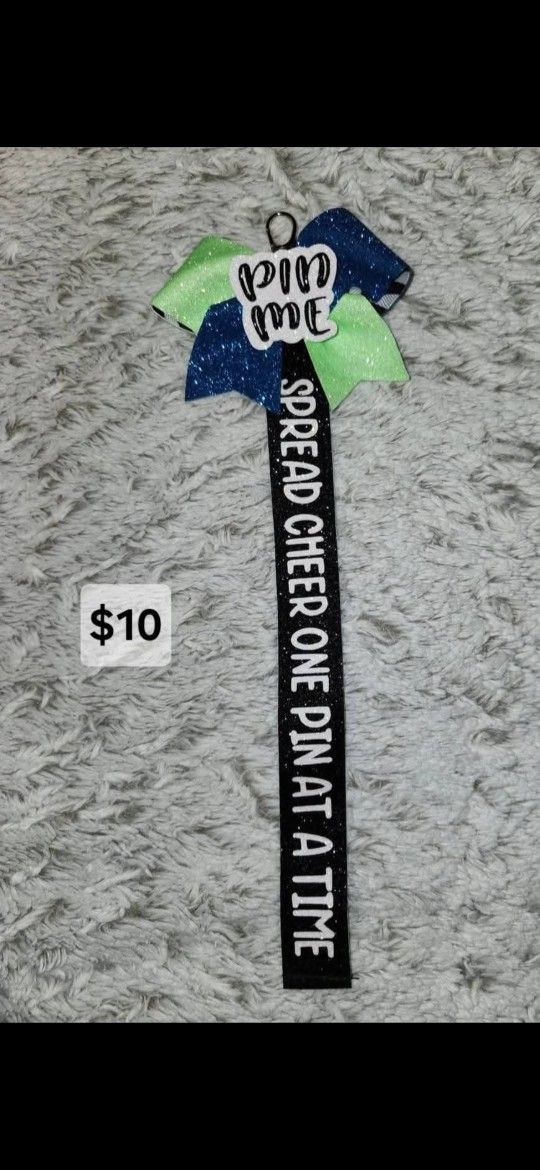 Pin Me Holder For Pins And Bows Cheerleaders 
