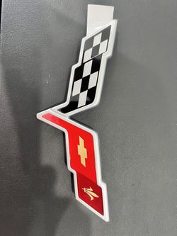 2005 - 2008 Corvette Front Bumper Emblem 