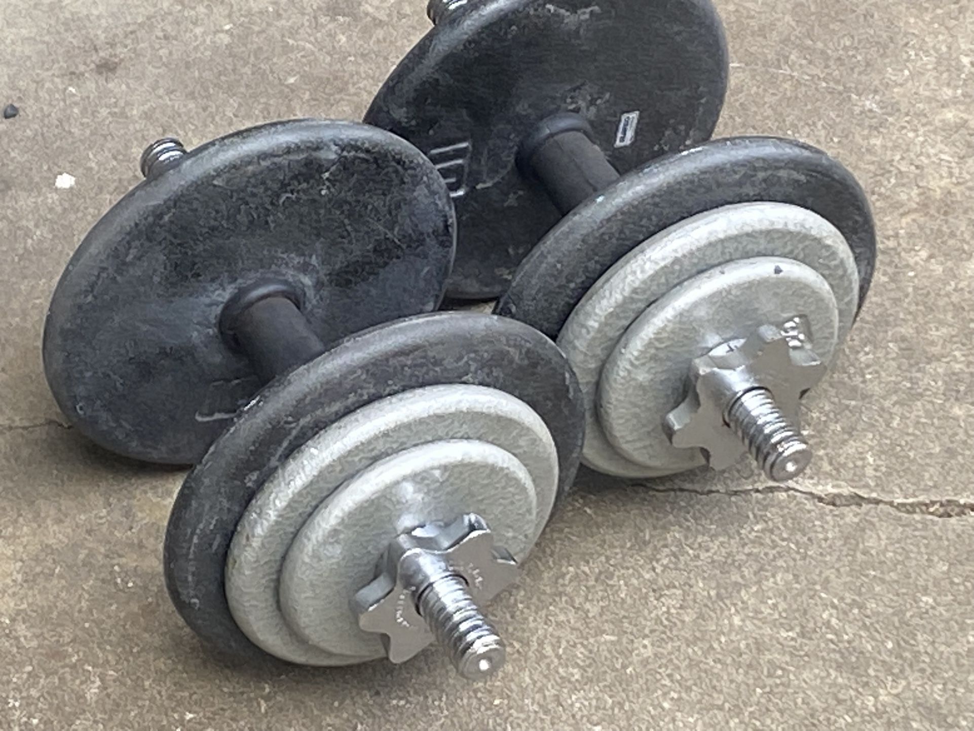 Adjustable Dumbbells 1” Hole