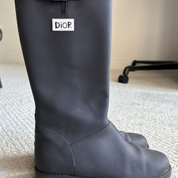 Dior kids black boots