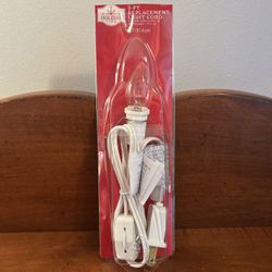 3 Foot Replacement Light Cord - For Blow Molds, Villages, Lighted Display Decor