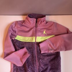 Nike Air Jordan Athletic Track Jacket Pink - Kids 5/6