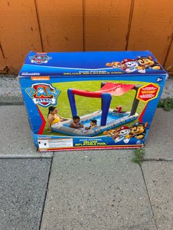 Paw patrol inflatable pool