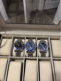 Stainless steel watches