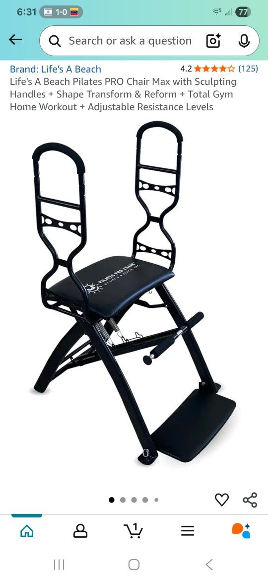 Brand New Pilates Chair In Box