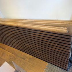 94" x 24" Acoustic Wood Wall Paneling 