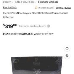 Skin Care Collection , Black Orchid Transformation (Retails Over 800+tax)