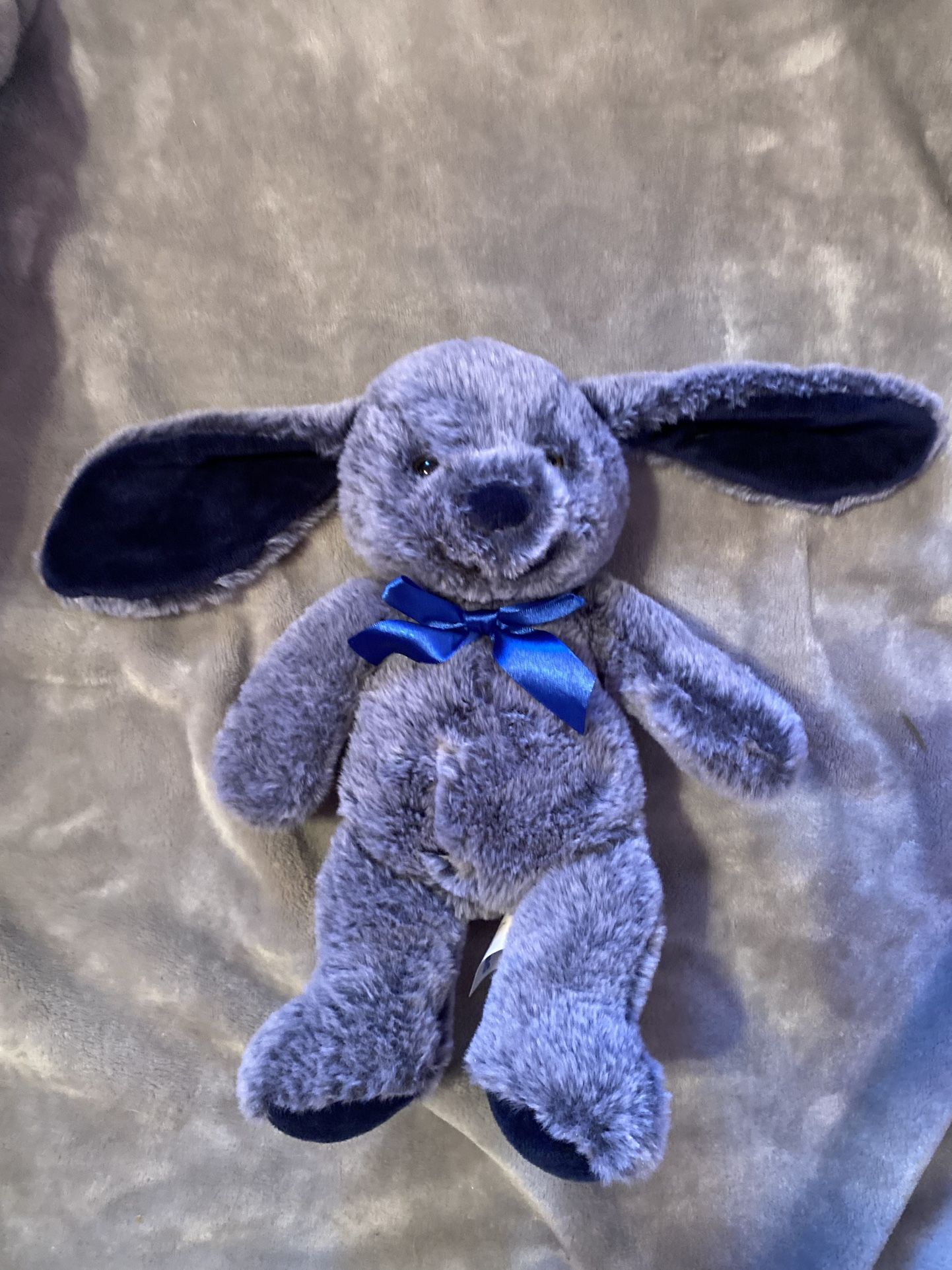 Kaisiyang Floppy Ear Bunny Rabbit Plush 11” Soft Stuffed Animal blue