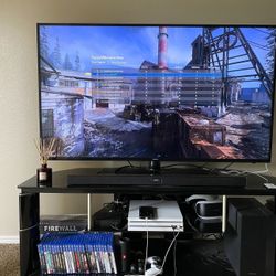 Glass TV Stand