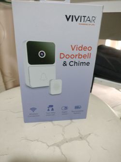 Video door bell chime