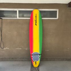 8’ Wavestorm / Gerry Lopez Beginner Surfboard w/ fins and leash *READ