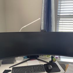 LG 49” LED Gaming Curved Monitor Ultra Gear
