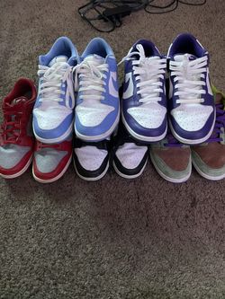 5 Pairs Nike Dunks 