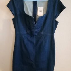 Jean Guess Dress size XL new With Tags