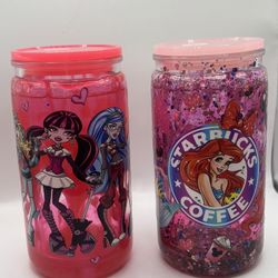 Lava Lamp 16oz Snow Globe Monster High And More Libby Style Cups  