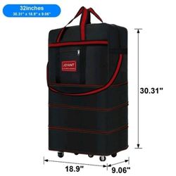 EXPANDABLE DUFFLE LUGGAGE BAG