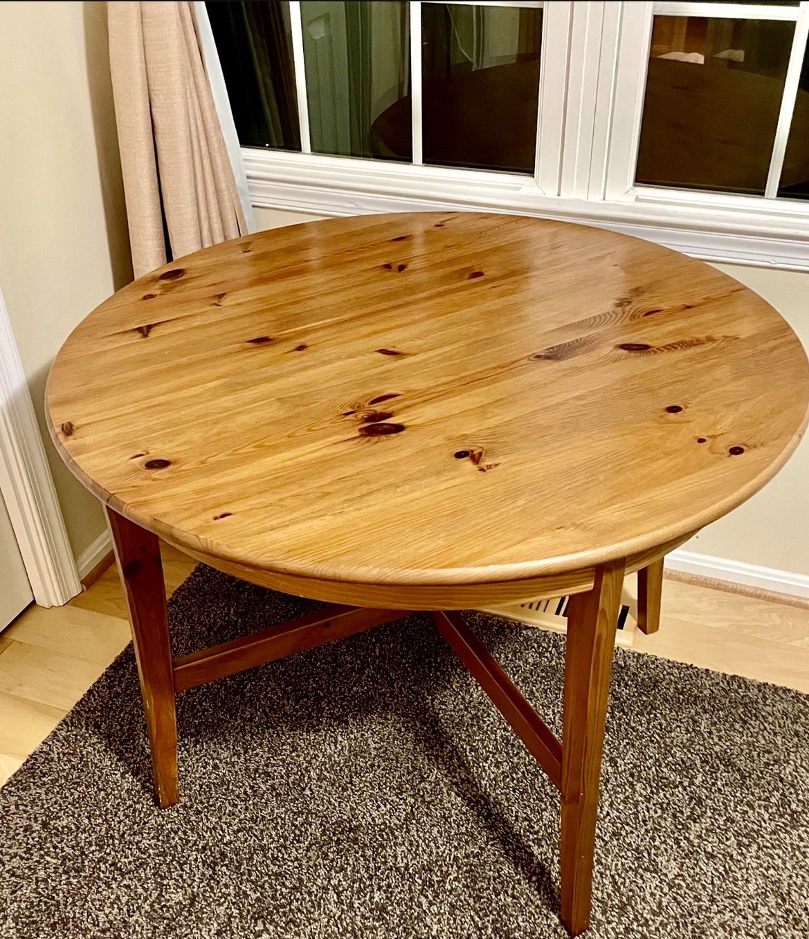 Ikea laurila table (natural wood)