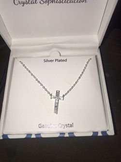 Crystal Sophistication Cross Pendant 