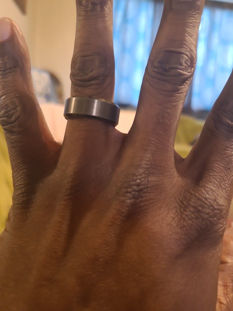 Tungsten Titanium Wedding Ring