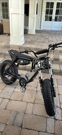 Super 73 zx adventure with fast charger no trades