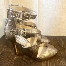 Metallic Heels, Size 9, Michael Kors