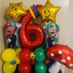 Super Mario Birthday Balloon