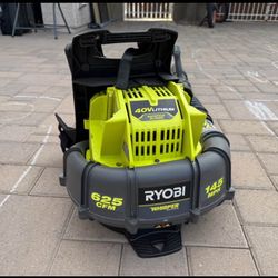Ryobi RY40440 40 Volt 145 MPH 625 CFM Cordless Brushless Variable Speed Backpack Leaf Blower