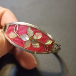 Girls Silver Mexico Bracelet 