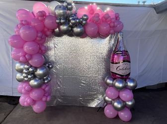 Birthday Balloon Garland