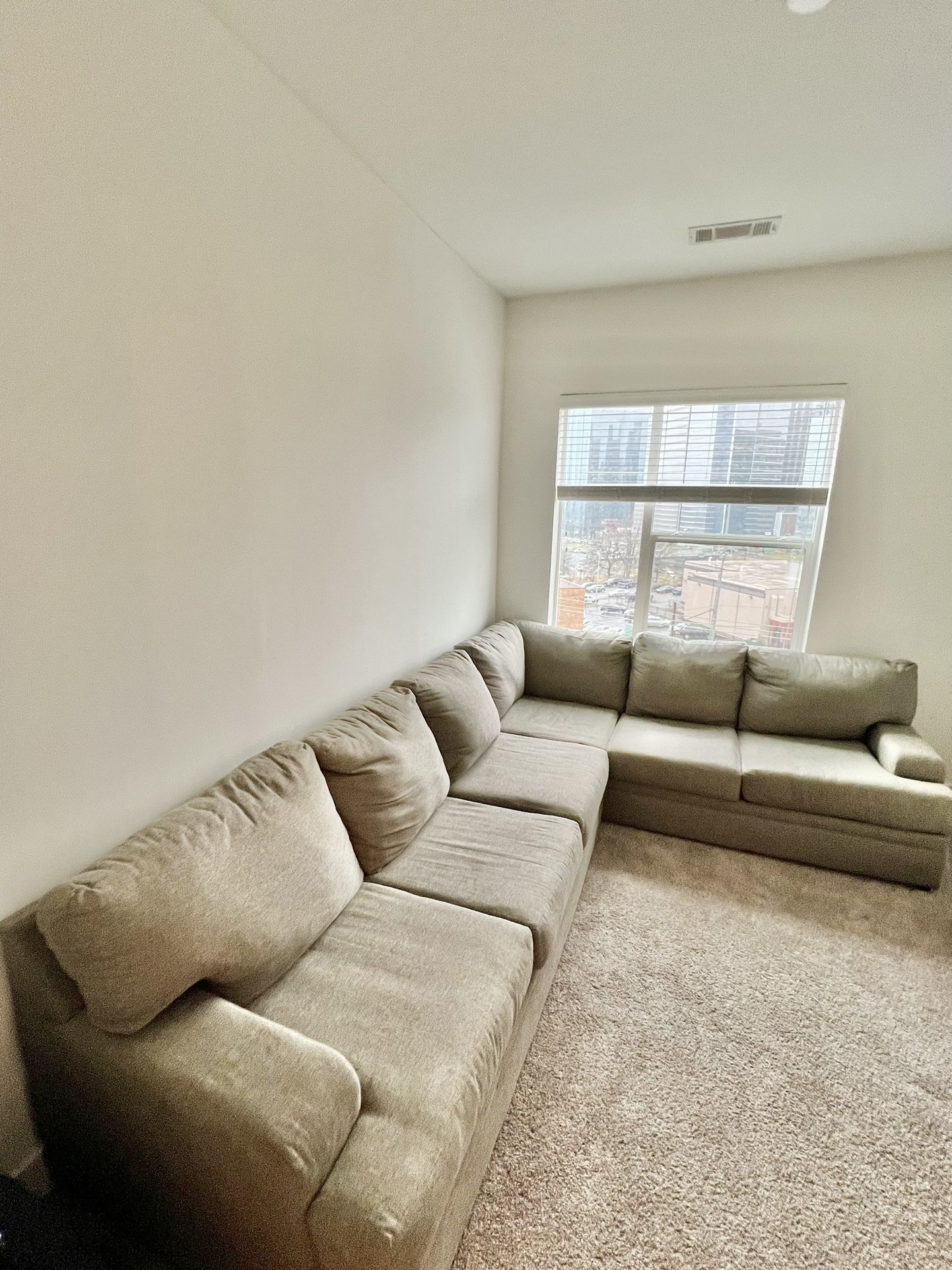 Gray Sectional Couch/sofa 