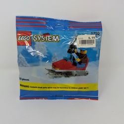 Lego 1710 Snowmobile - New In Polybag!