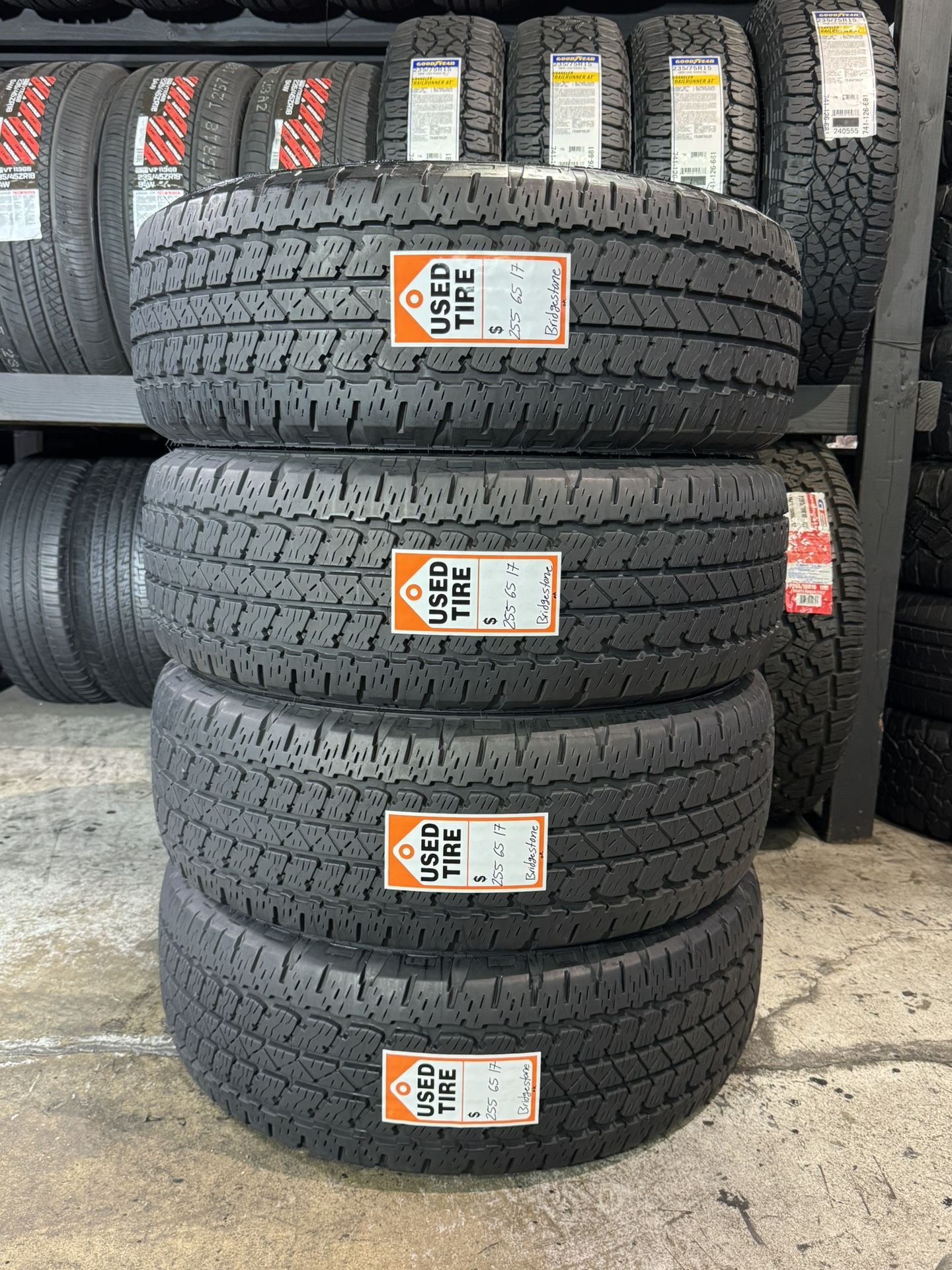 255/65/17 Bridgestone