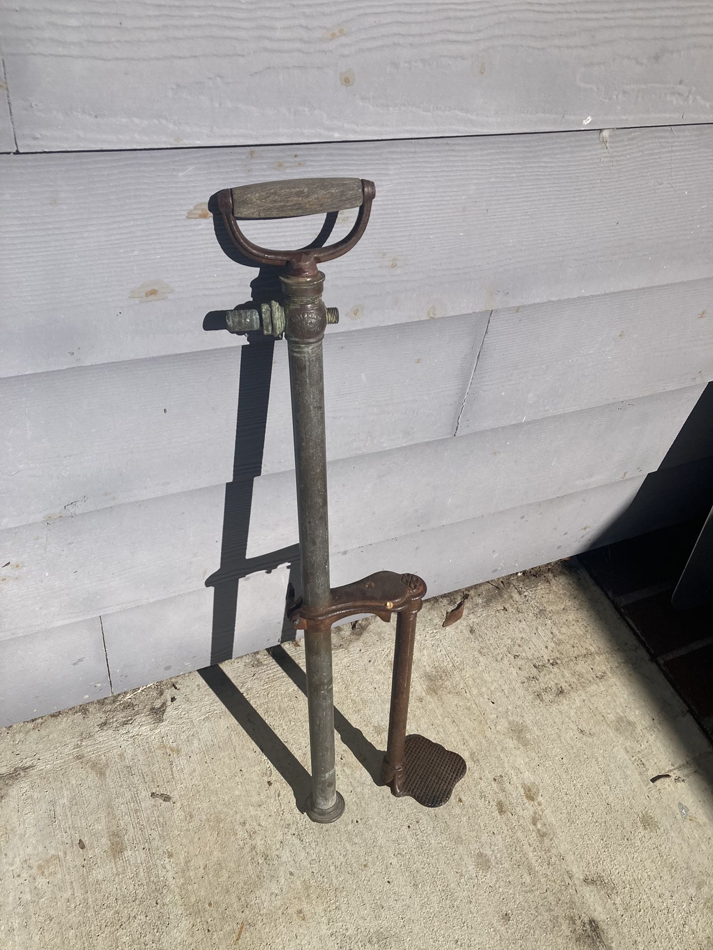 Antique Fire Station Pump