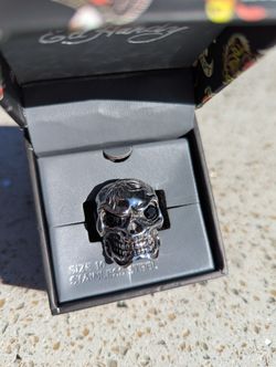 Ed Hardy Skull Ring