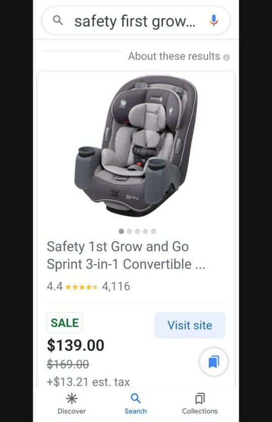 Safety First Car seat(Like New)