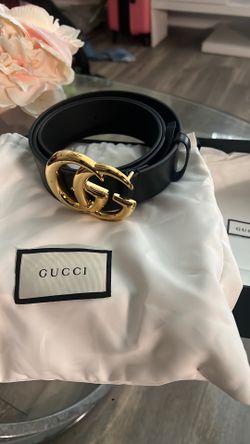 Black Gucci Belt