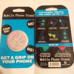Phone Pop Socket (Shut Up)
