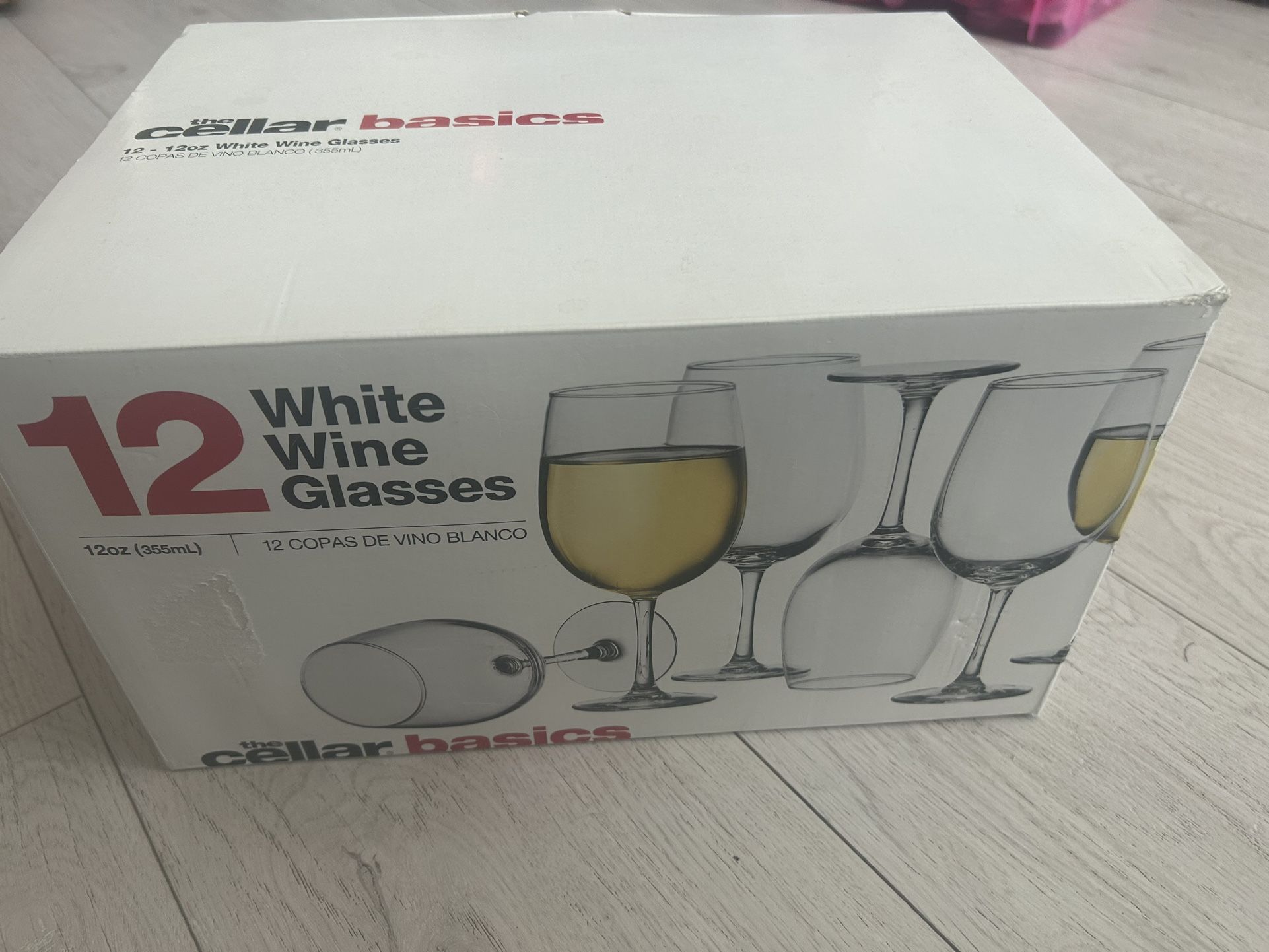 THE CELLAR BASICS - Wine Glasses - Set Of 12